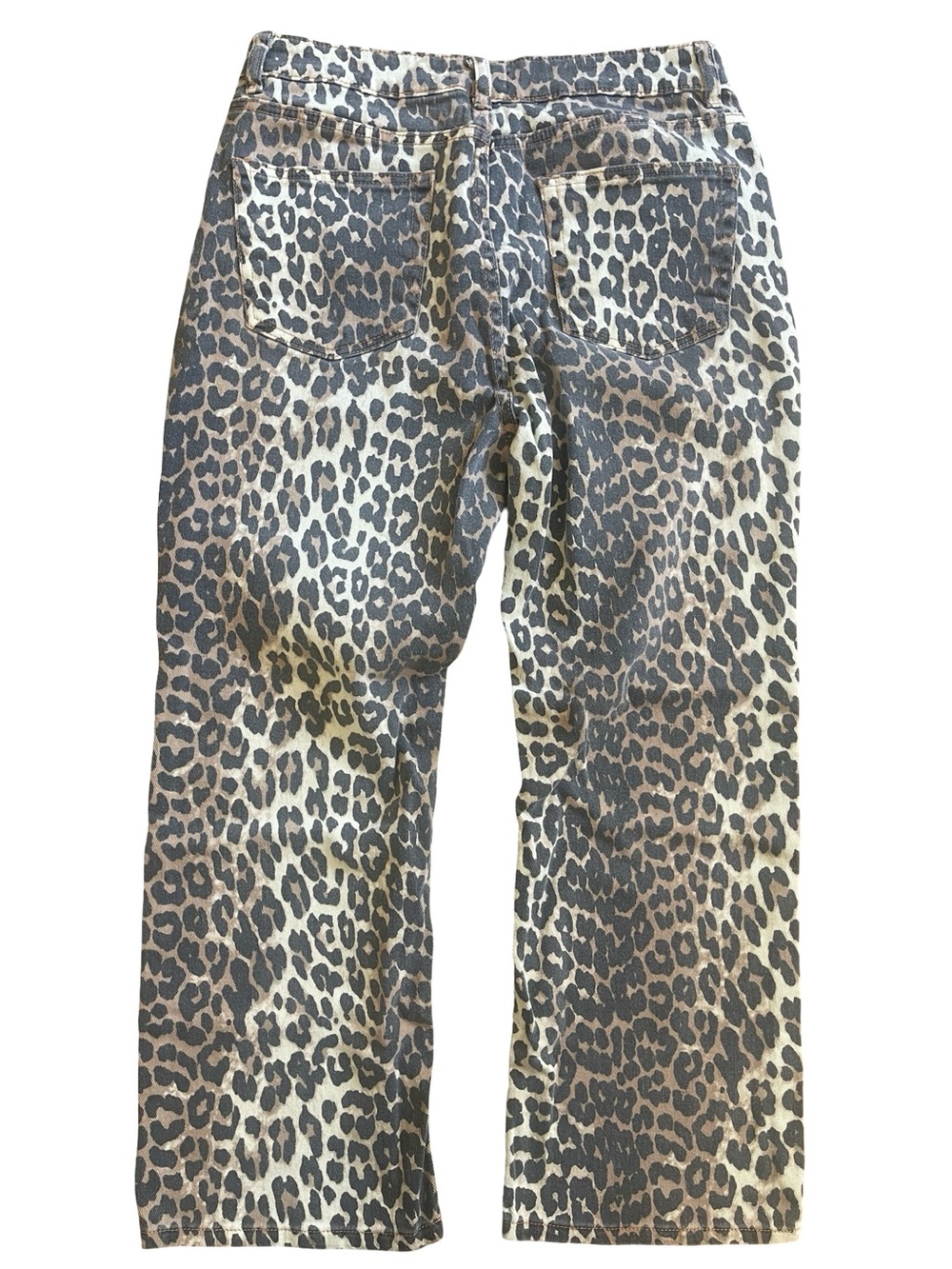 OAT New York Leopard Print High Rise Jeans – Size 10 - Picture 2 of 7